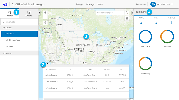 Workflow Manager Manage page overview Workflow Manager Manage page overview