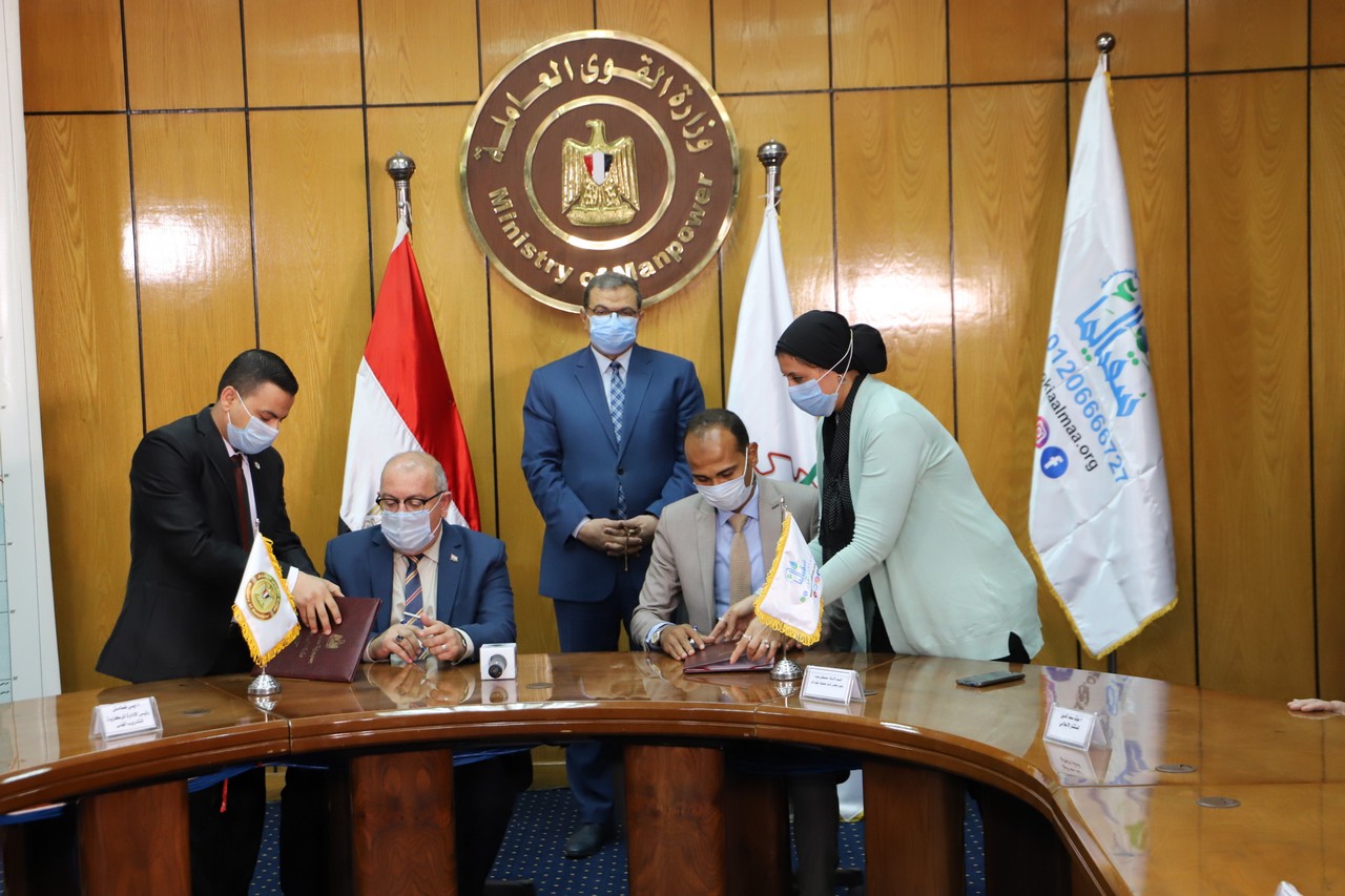 وزير القوى العامله 